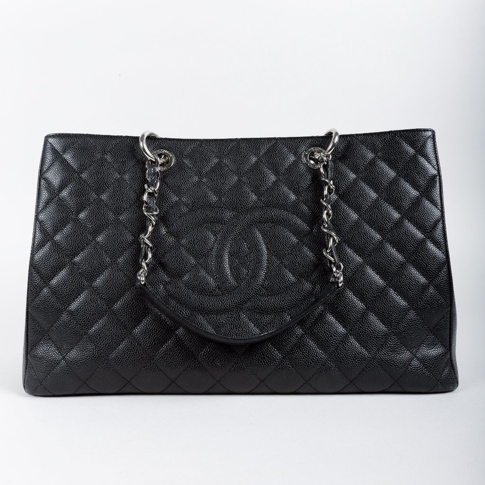 Chanel Caviar XL Grand Shopping Tote GST SHW